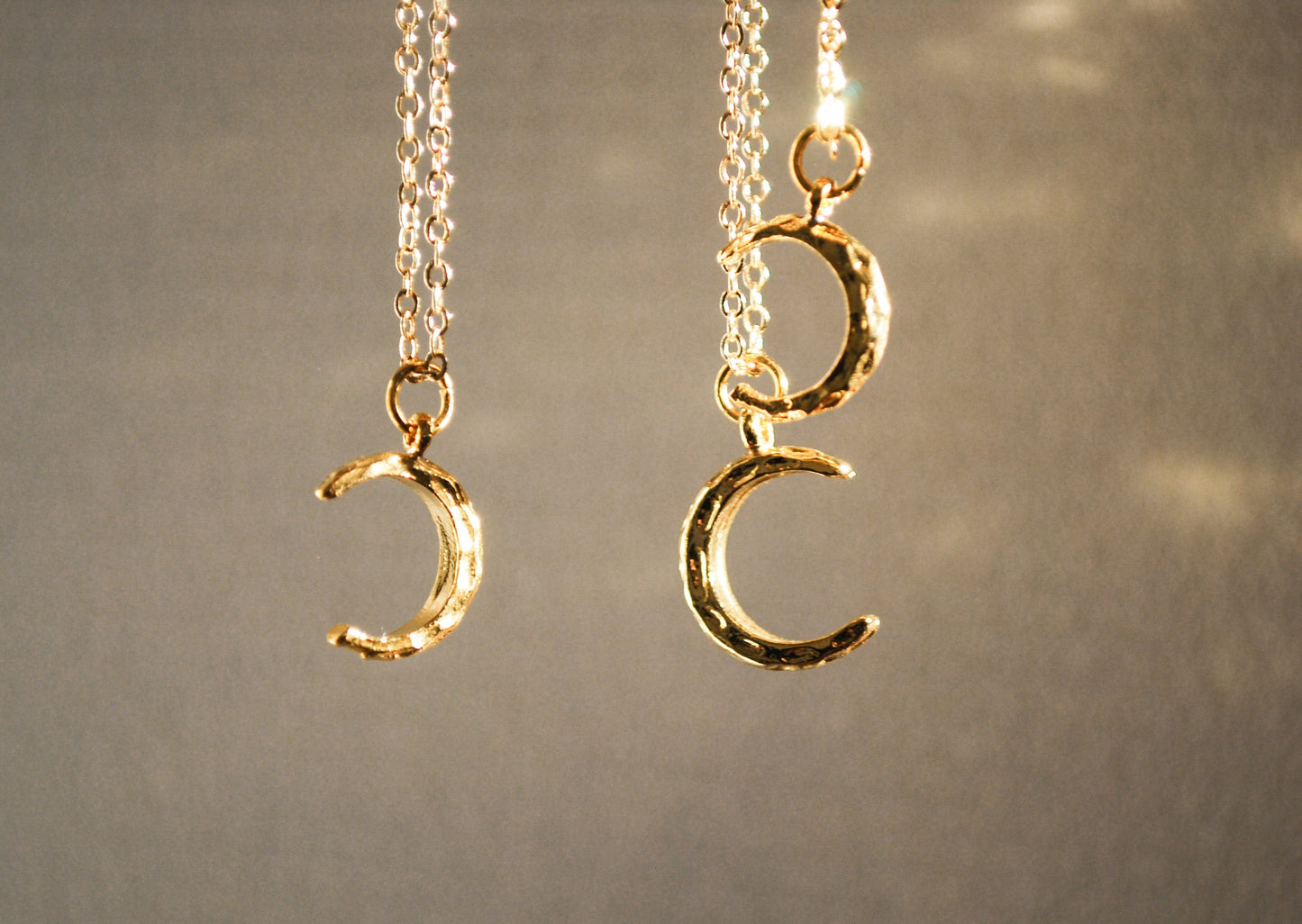 Rugged Moon Necklace