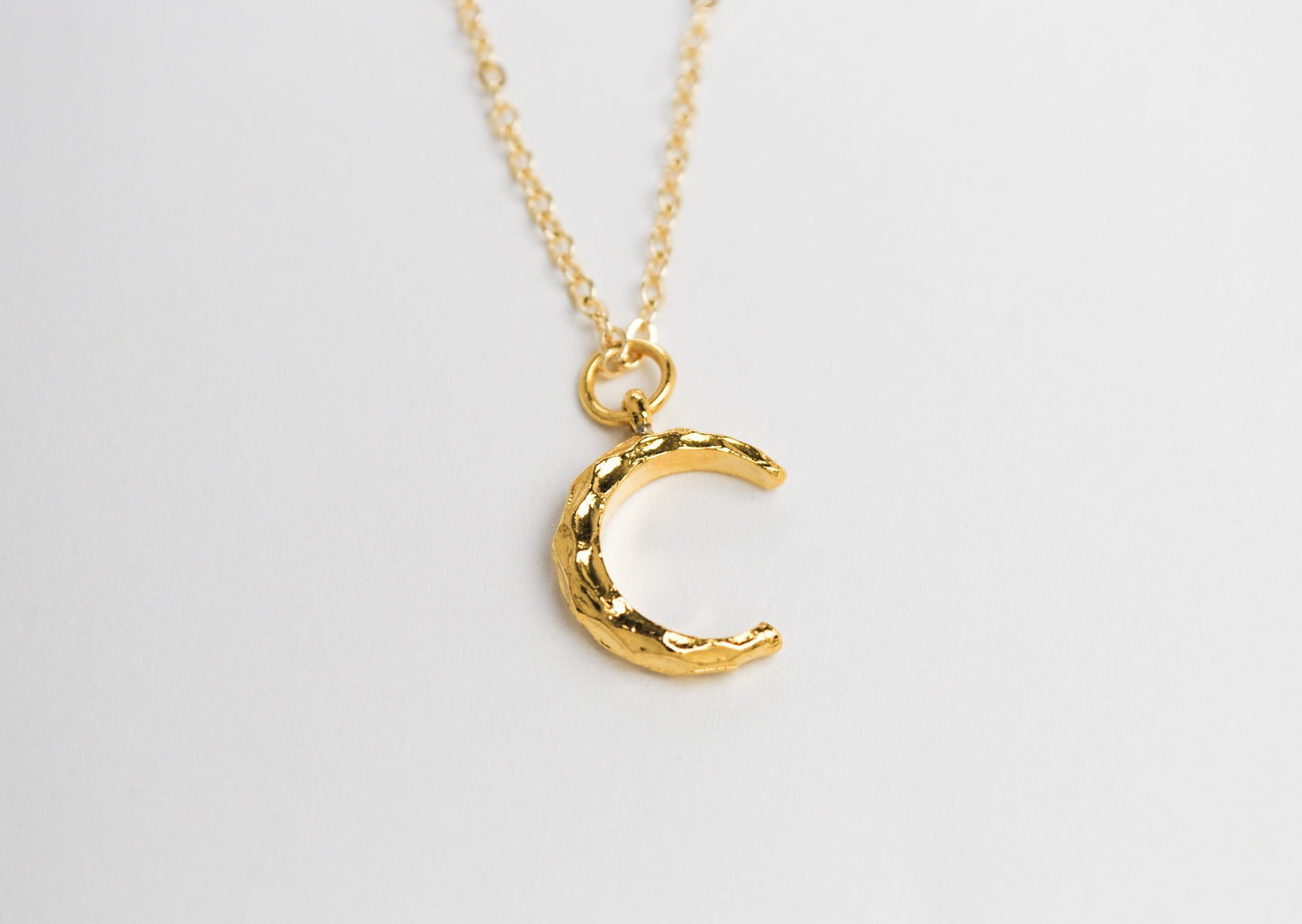 Rugged Moon Necklace